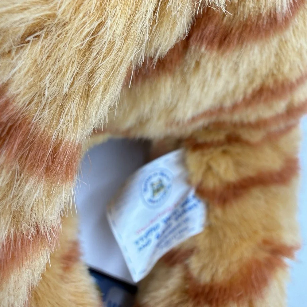 Build A Bear Orange Tabby‎ Striped Cat Plush Animal Toy 17